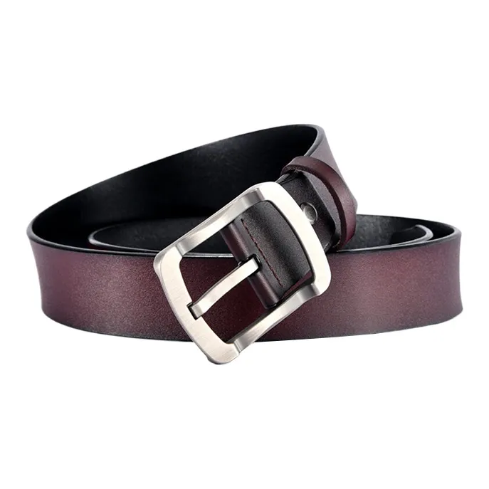 CARTELO Cow Split Leather Belts Men's Width 3.8CM-5