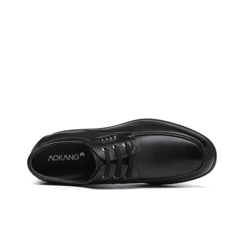 AOKANG Dress Shoes Men Low Top None-3