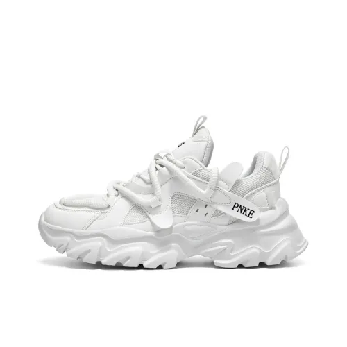 PNKE Anti Slip Wear Resistant Breathable Height Increasing Low Top Chunky Sneakers Men's