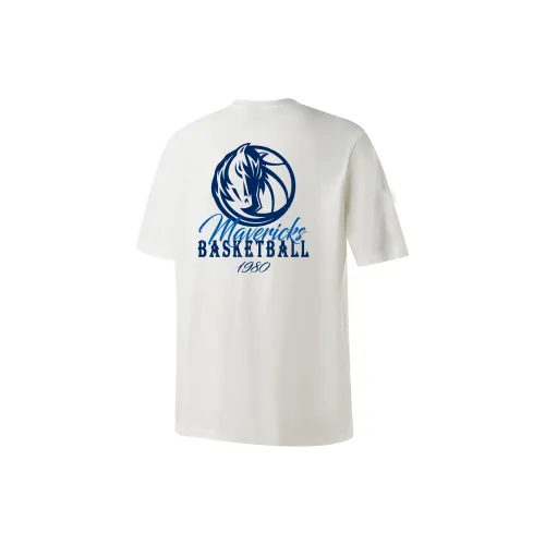 NBA Maverick T-Shirts Unisex White