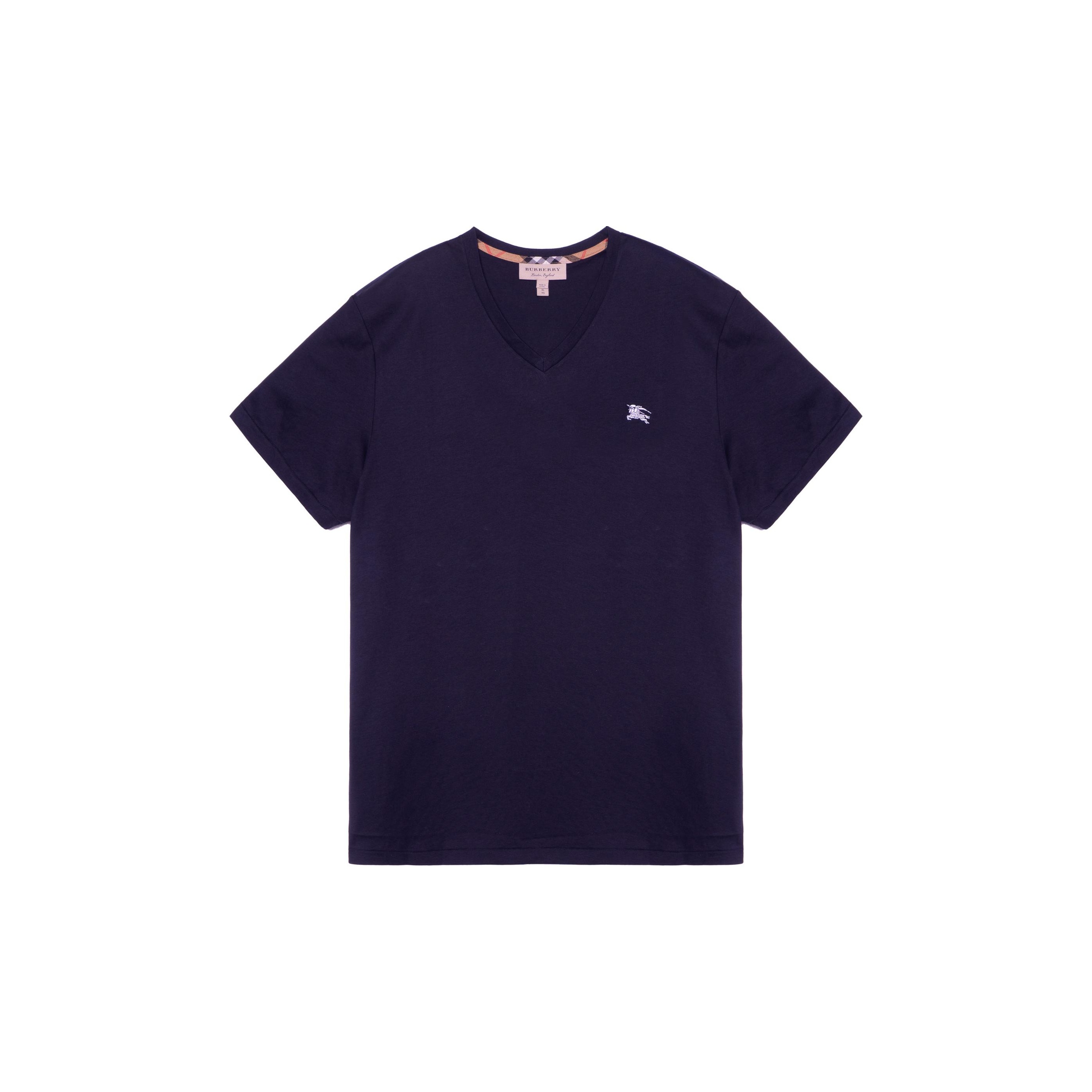 BURBERRY T SHIRT MEN L NAVY store BLUE