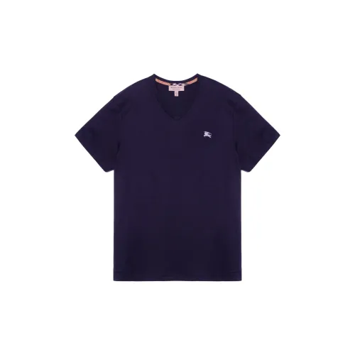 Burberry T-Shirts Men Marine Blue