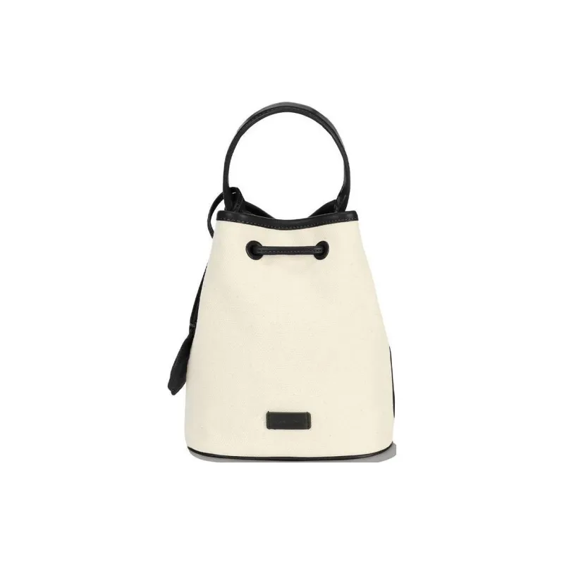 COVERNAT Cotton Bucket Bags Handbags Small Size Women's Black-1