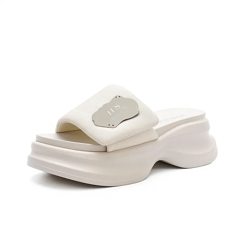 HARSON Metal Quick Dry Slide Slippers Women's-1