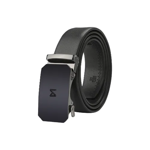 15 MINS Split Cow Leather Belts Men's Width  3.5cm