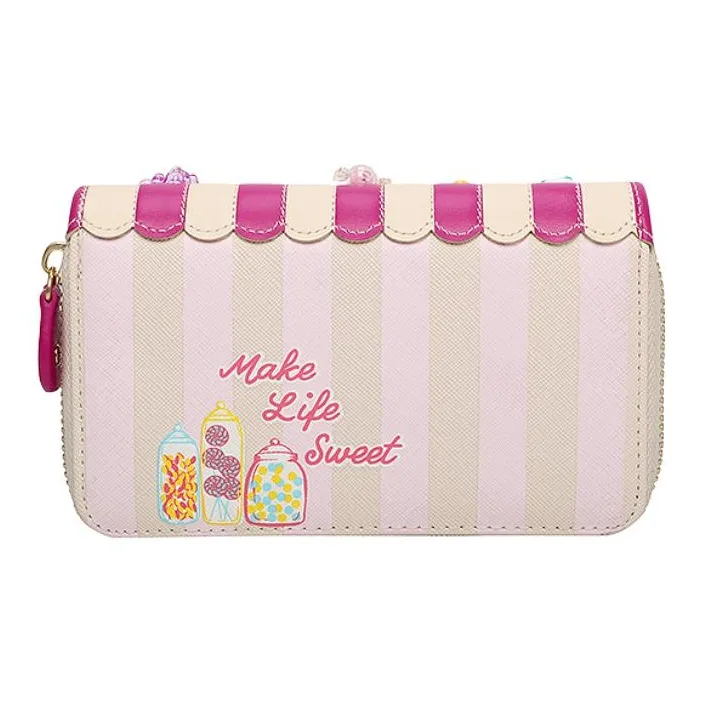 Vendula PU Wallet Large Size Women's Pink-1
