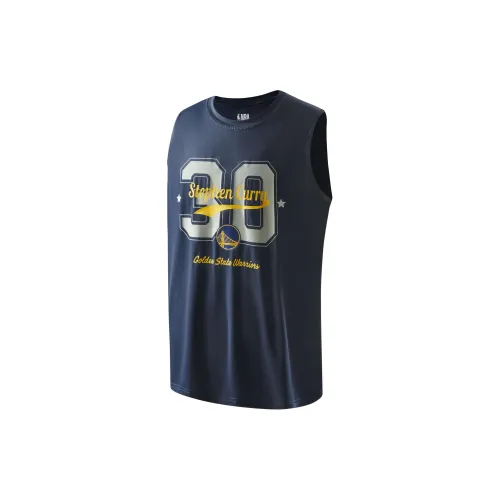 NBA Stephen Curry Tank Tops Unisex Navy Blue