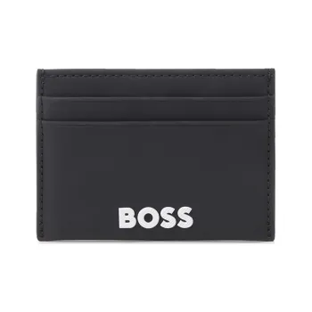 HUGO BOSS Polyisocyanate Card Holder Men's Black