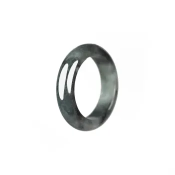 Clear Snow Bean Type Jadeite Rings Unisex