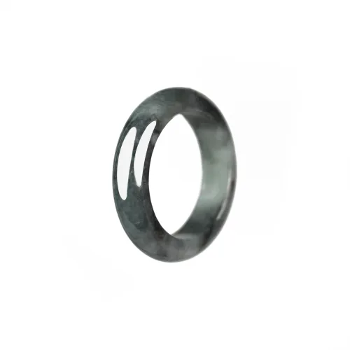 Clear Snow Bean Type Jadeite Rings Unisex
