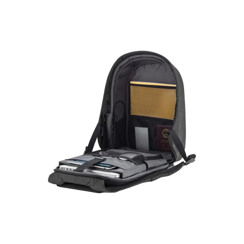 XDDESIGN Recycled Polyethylene Terephthalate Backpack Medium Size Men's Black-7