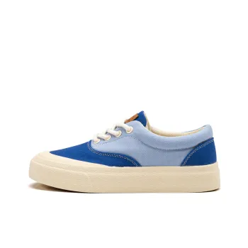 Dafu Leaps Forward Breathable Lightweight Low Top Canvas Shoes Women's Blue
