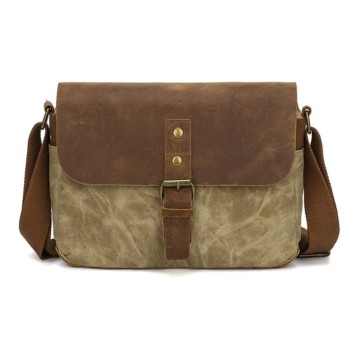 TTaG．baG Batik Canvas Shoulder Bag Unisex-10
