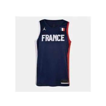Jordan Basketball Jerseys Team France Men's Blue
