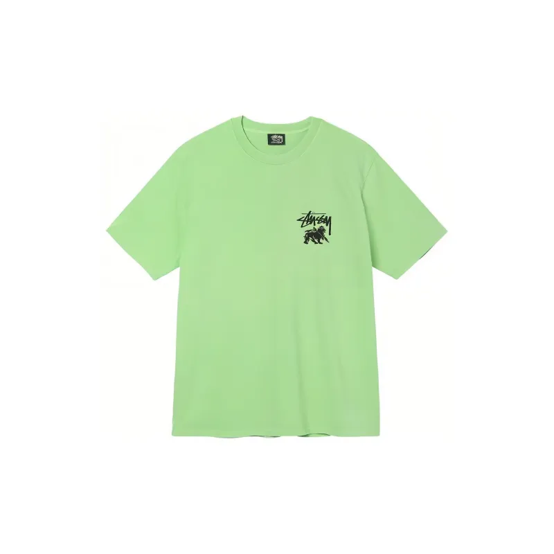 Stussy Rasta Dot Pigment Dyed Tee-3