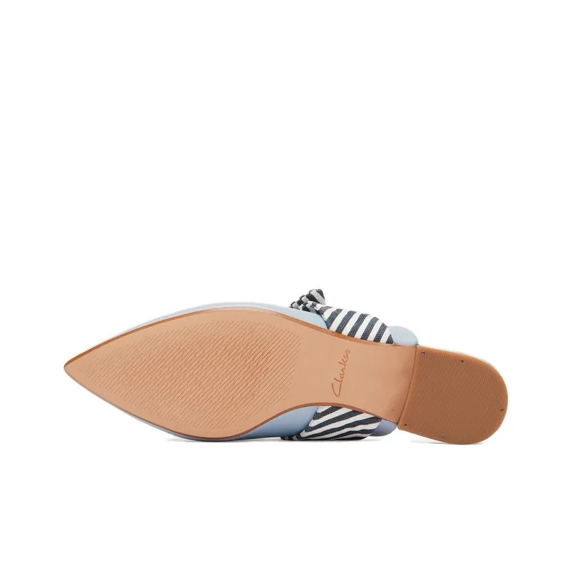 Clarks EVA Wrap toe Slippers Women's Light Blue-5