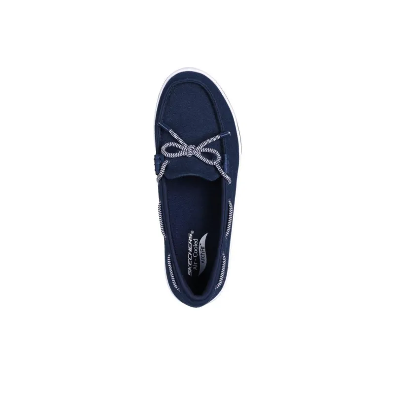 Skechers ARCH FIT UPLIFT - Laguna Cushioning Wear-Resistant Low-Top Casual Shoes Women's Marine Blue-3