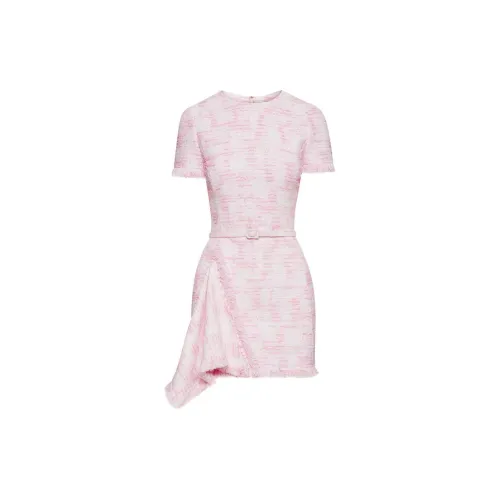 Oscar De La Renta Short-Sleeved Dresses Women's Pink