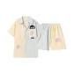 Stripes Clothing Sets-[Short-Sleeved Shorts Style]