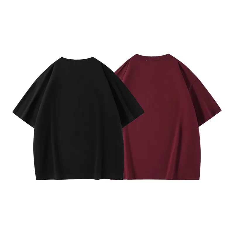 BAGE Drop Shoulder Sleeve T Shirt Unisex-25