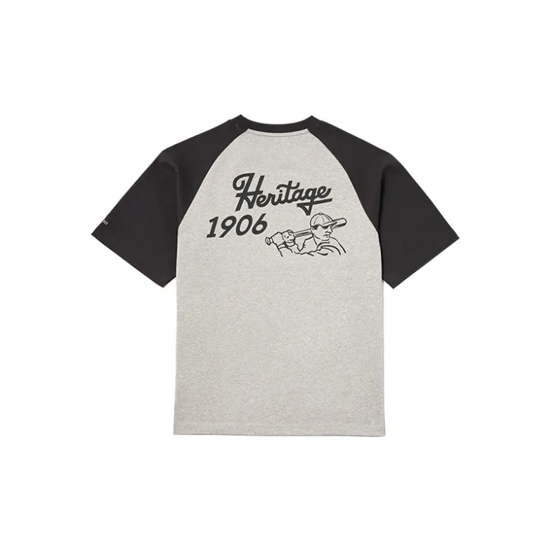 Mizuno HERITAGE Series Raglan Sleeve T Shirt Unisex-3