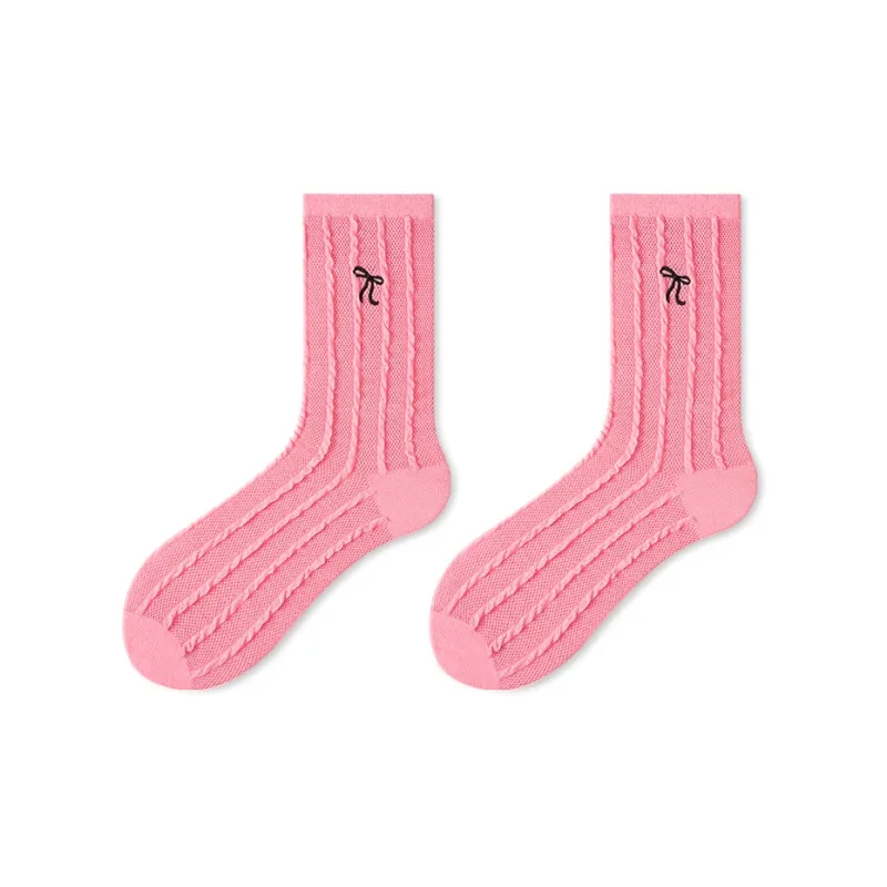 Primeet Mid Calf Socks Women's Combo Set-7