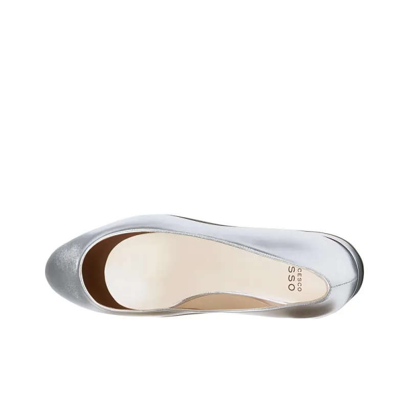 FRANCESCO RUSSO Casual Single Shoes Women's Silver-2