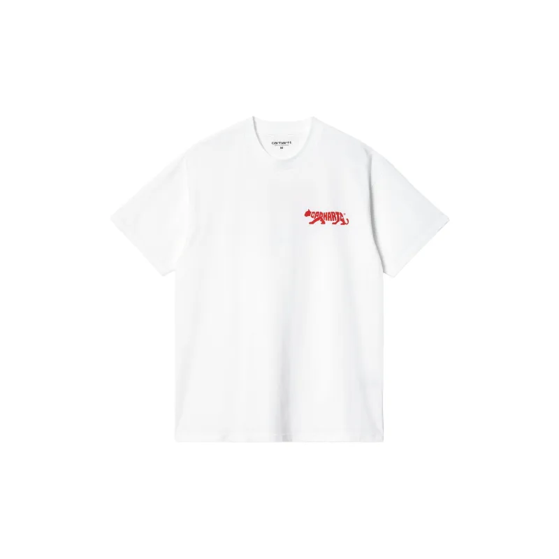 Carhartt WIP SS24 S/S Rocky T Shirt T Shirt Men's White-1