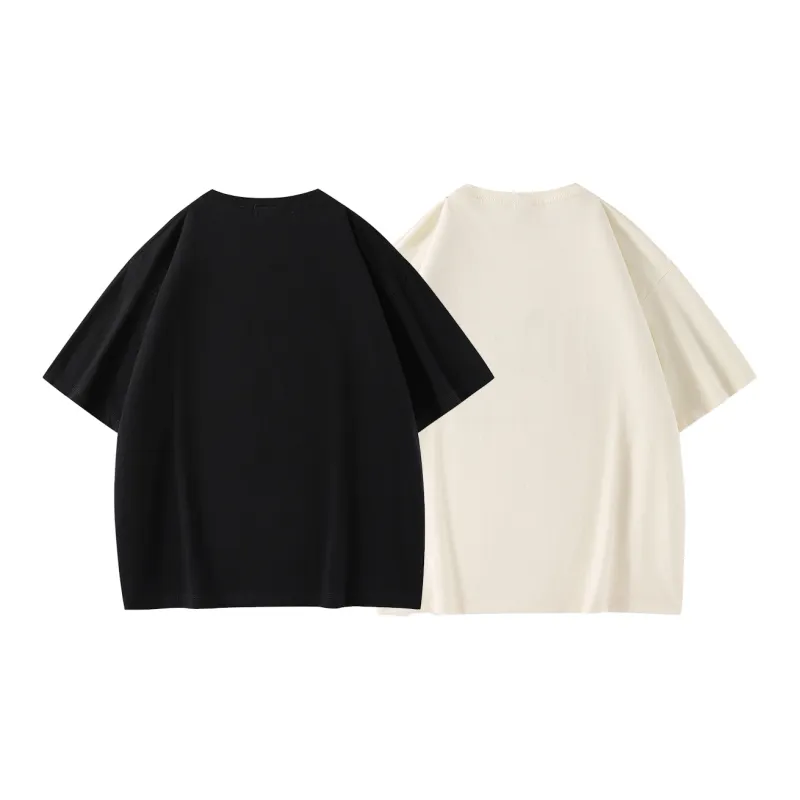 BAGE Drop Shoulder Sleeve T Shirt Unisex-23