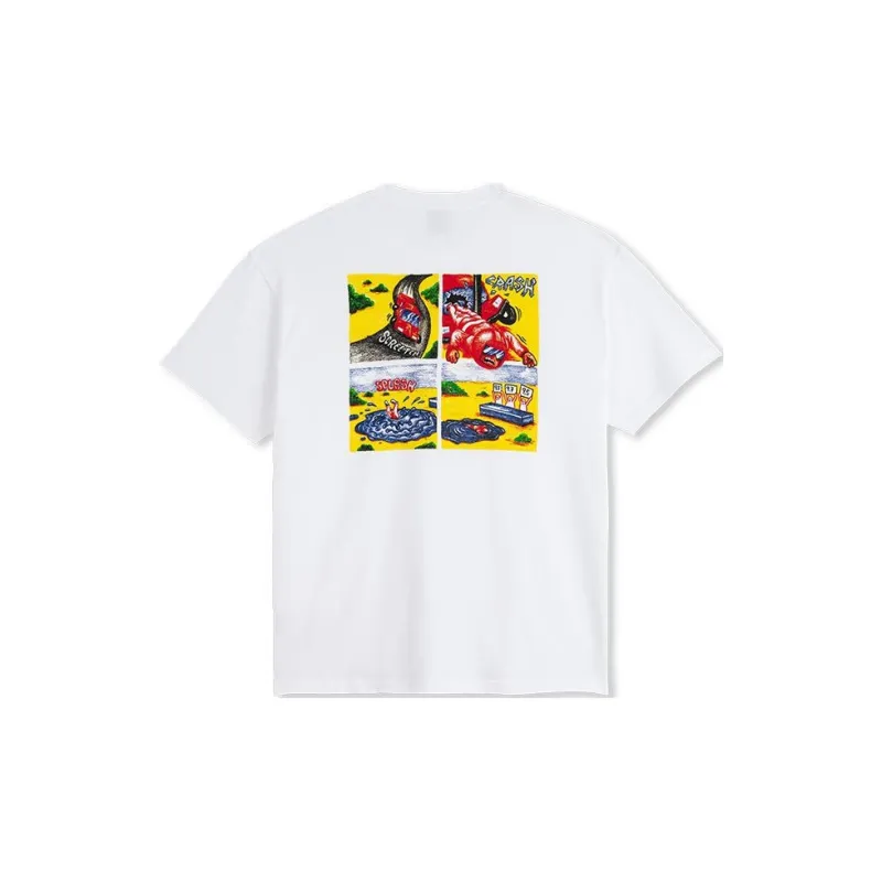POLAR SKATE CO SS24 T Shirt Unisex White-1