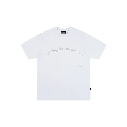 WHOOSIS The Boyhasnopatience Series T-Shirts Unisex White