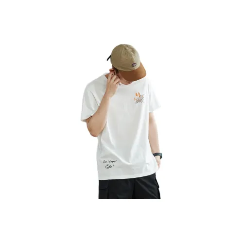 Tonlion T-Shirts Men White