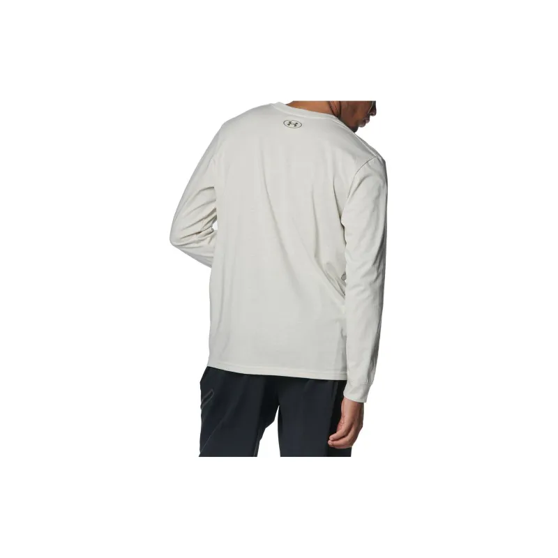 Under Armour T Shirt Men's Gray White-1