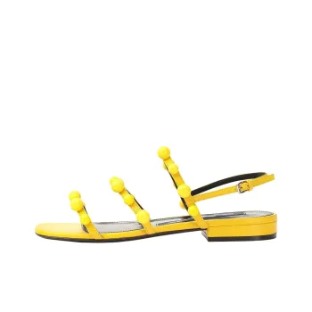SERGIO ROSSI Sr Chupetas Strap Sandals Women's Yellow