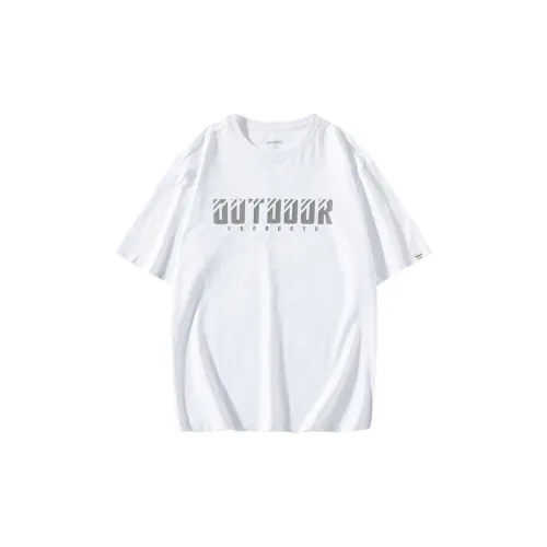 OUTDOOR PRODUCTS T-Shirts Men Bleached White