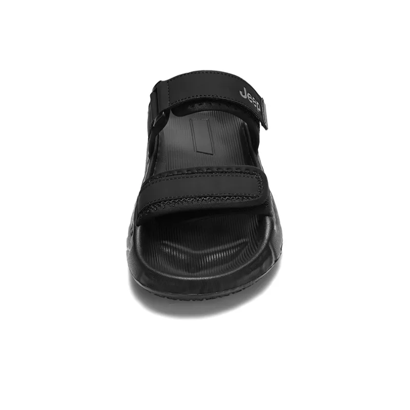 Jeep Abrasion Resistant Odor Resistant Slide Slippers Men's Black-3