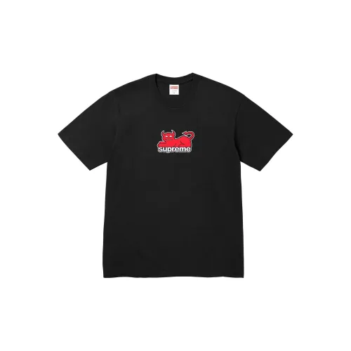 Supreme Toy Machine Co-brand T-Shirts Unisex