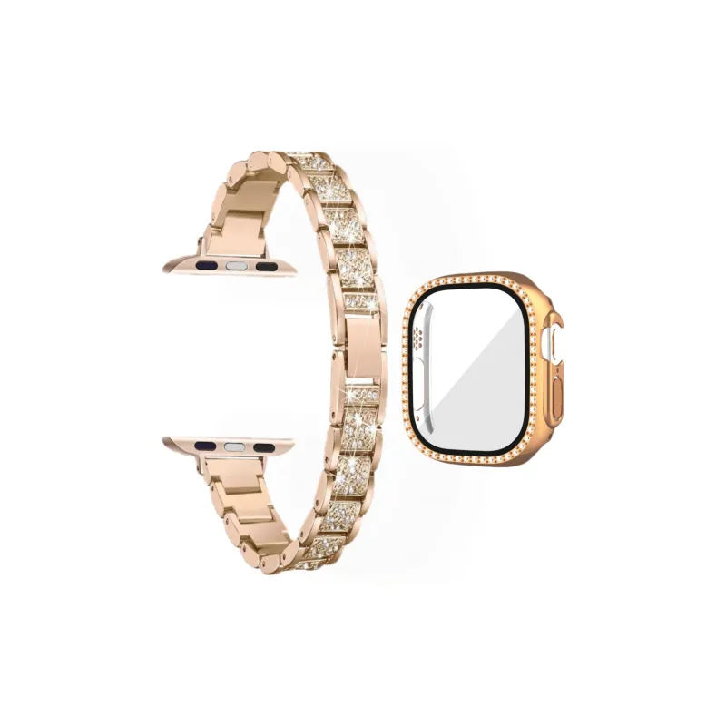 CHENSONG Apple Compatibility Watch Band Stainless Steel Material-4