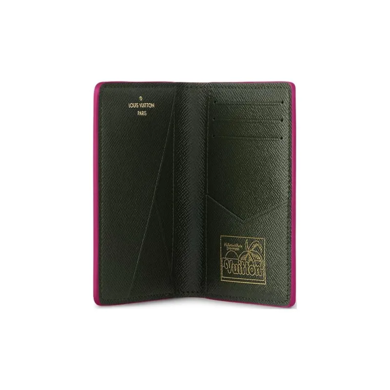 LOUIS VUITTON Pocket Organizer Monogram Surfin' Pink-2
