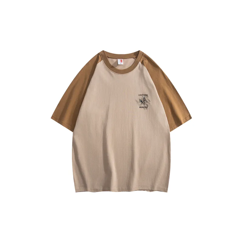 LIGHTNING MONSTER Raglan Sleeve T Shirt Unisex-13
