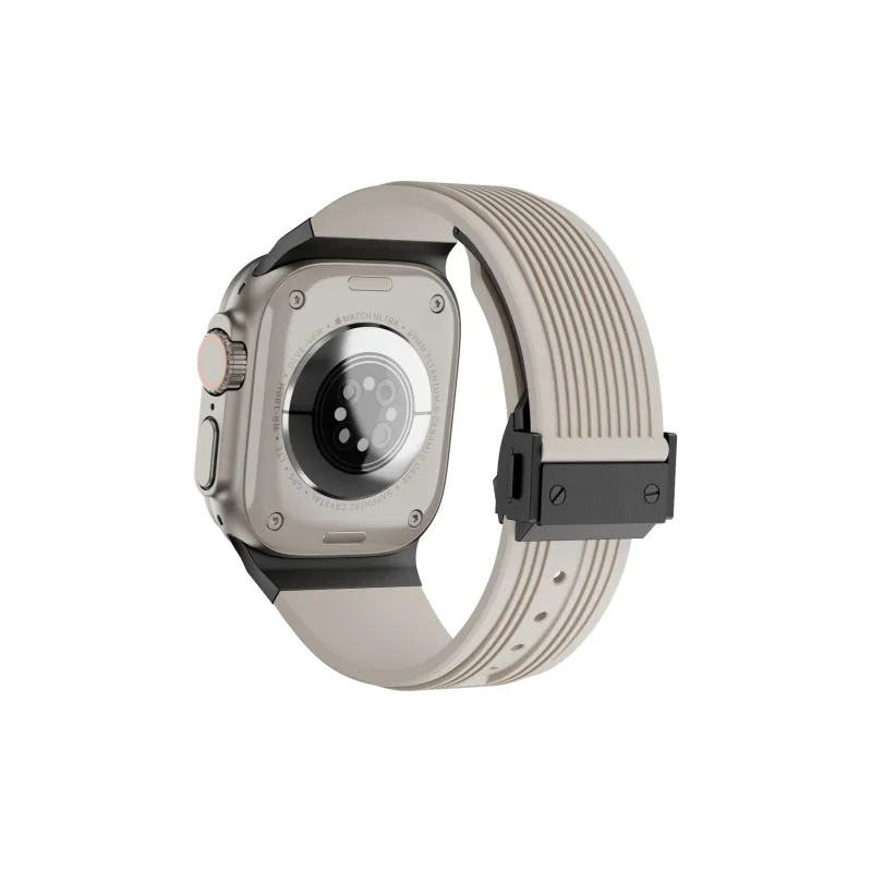 CHENSONG Apple Compatibility Watch Band Fluoroelastomer Material-9