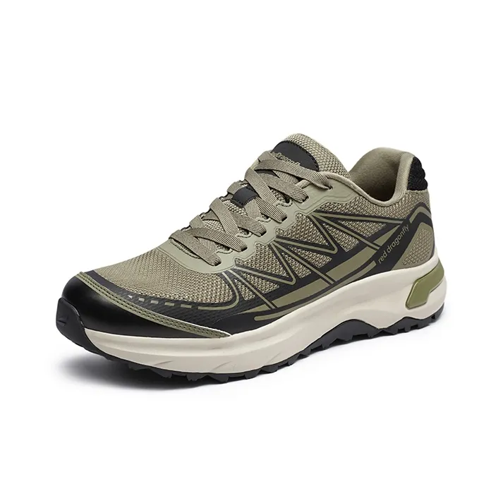 RED DRAGONFLY Slip Resistant Cushioning Wear Resistant Support Height Increasing Low Top Casual Shoes Unisex-6