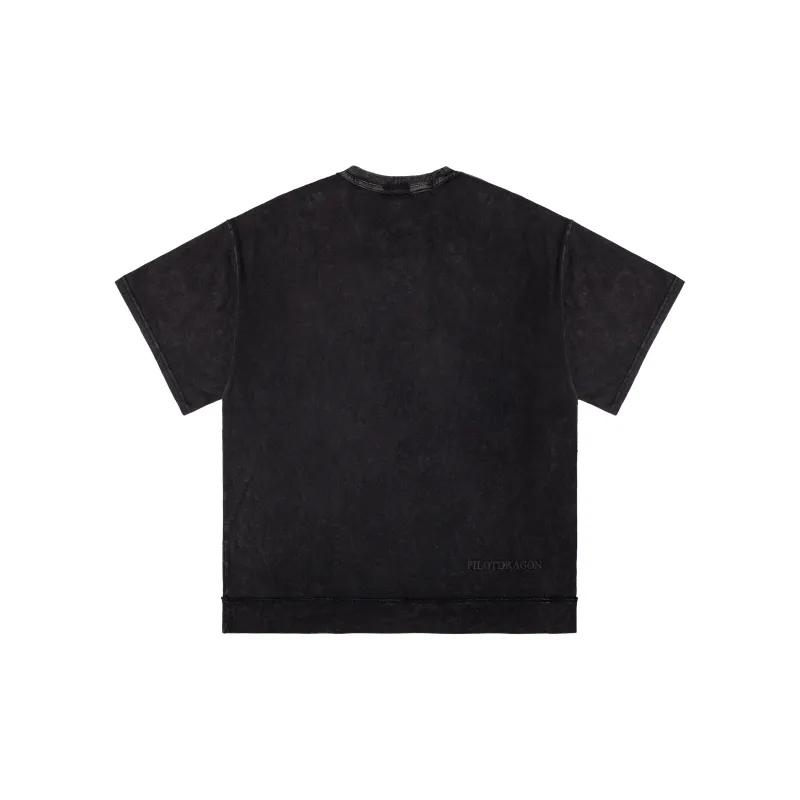 PILOTDRAGON Round Neck T shirt Unisex-1