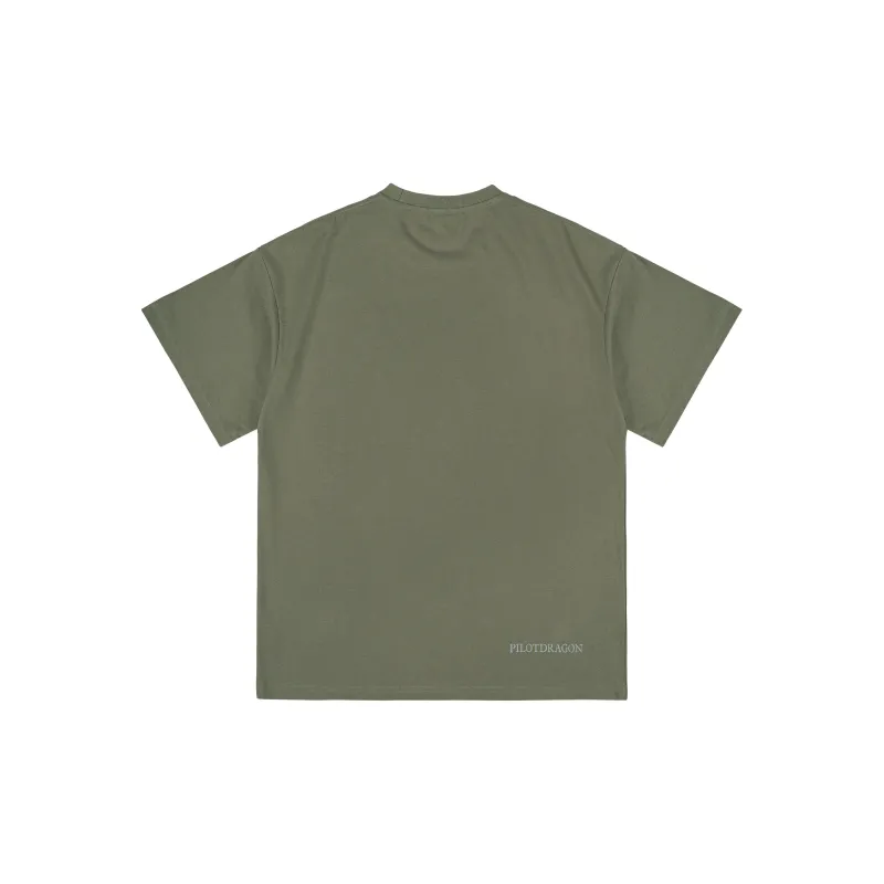 PILOTDRAGON Short Sleeved T Shirts For Summer Unisex-7