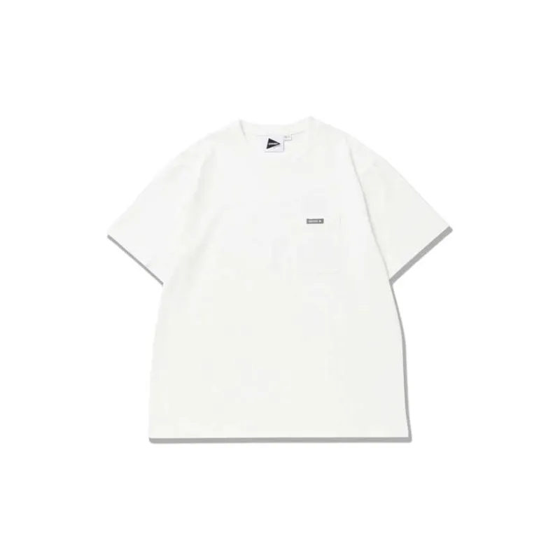 And Wander x Gramicci SS24 T Shirt Unisex White-1