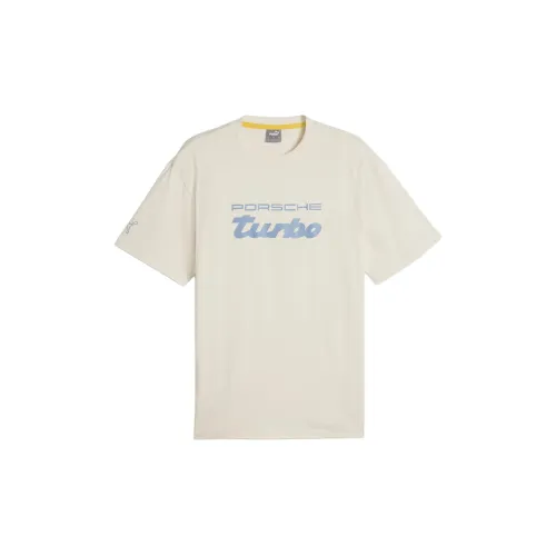 PUMA Porsche T-Shirts Men Ivory