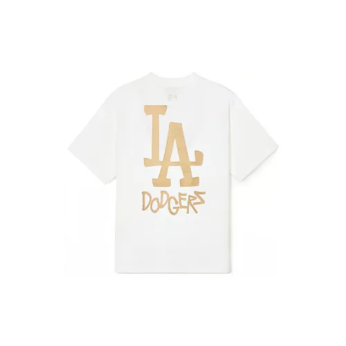 MLB Los Angeles Dodgers T-Shirts Unisex Off White