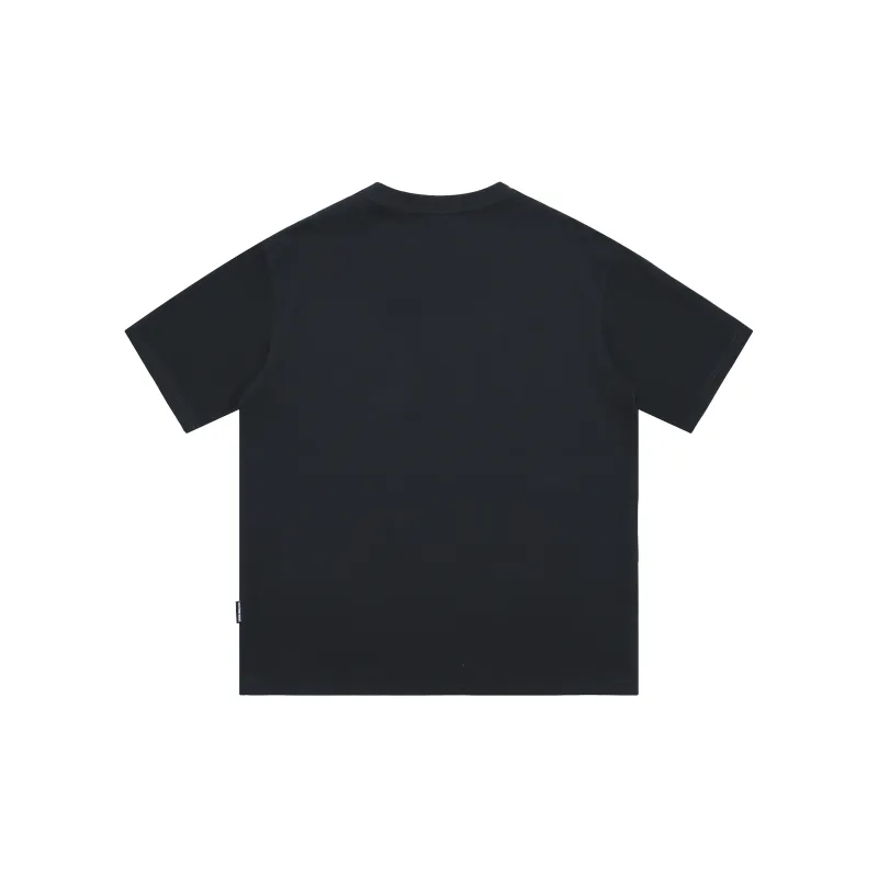 WAITINGWAVE Drop Shoulder Sleeve T Shirt Unisex-1