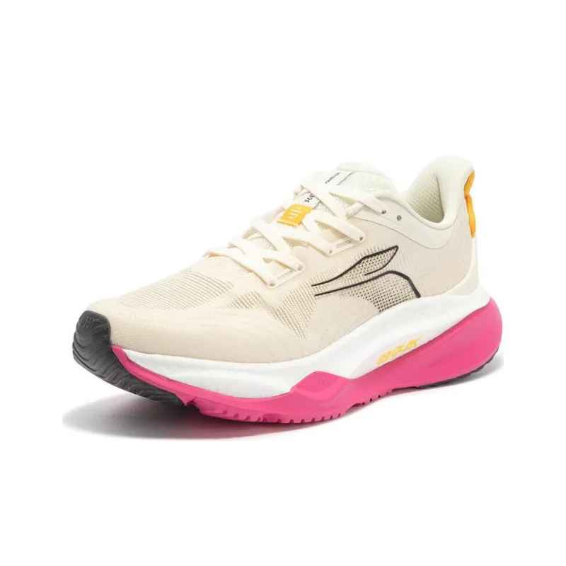 361° Cushioning Lightweight Low-Top Running Shoes Men's Beige Pink-1