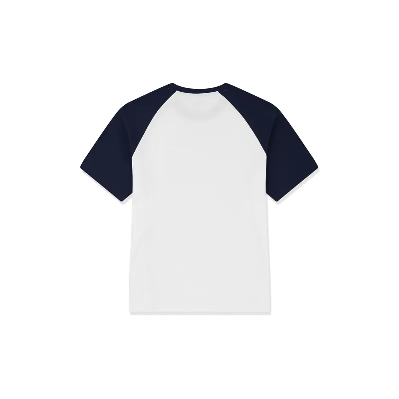 QIAODAN T Shirt Unisex Jordan White/Nova Blue-1